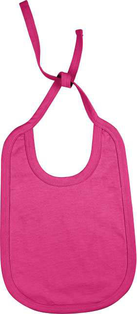 Kariban Babies' Cotton Bib - pink