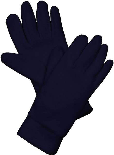 K-up Fleece Gloves - K-up Fleece Gloves - Navy