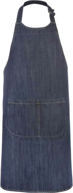 Kariban Cotton Apron With Pocket - blau