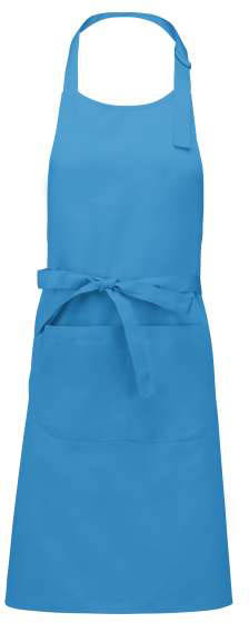 Kariban Cotton Apron With Pocket - Kariban Cotton Apron With Pocket - Iris