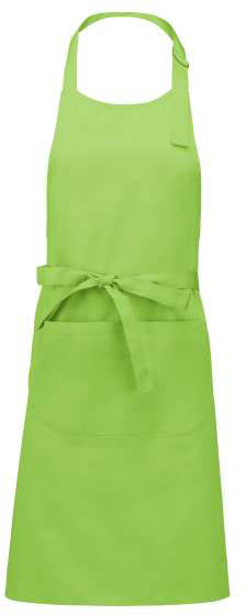 Kariban Cotton Apron With Pocket - Grün