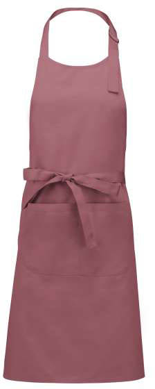 Kariban Cotton Apron With Pocket - Rosa