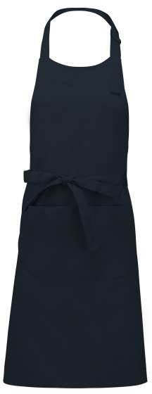 Kariban Cotton Apron With Pocket - Kariban Cotton Apron With Pocket - Navy