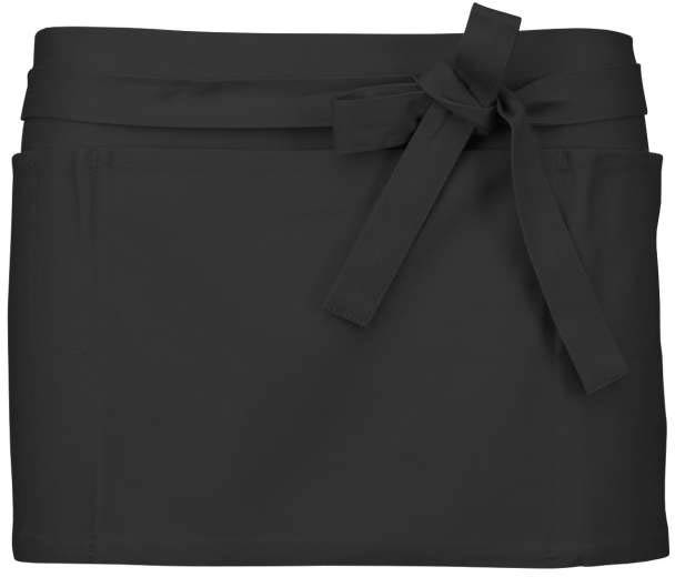 Kariban Cotton Short Apron - Grau