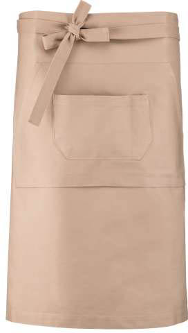 Kariban Cotton Long Apron - Bräune