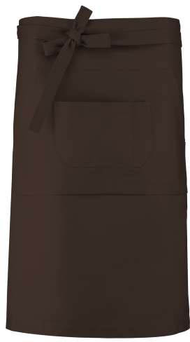 Kariban Cotton Long Apron - Kariban Cotton Long Apron - Dark Chocolate