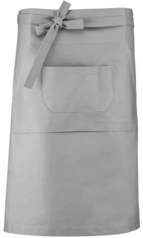 Kariban Cotton Long Apron - šedá