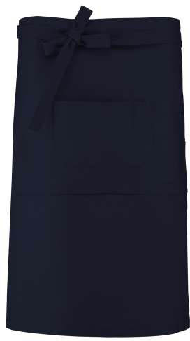 Kariban Cotton Long Apron - Kariban Cotton Long Apron - Navy