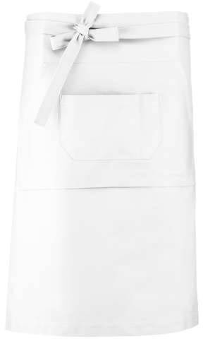 Kariban Cotton Long Apron - Kariban Cotton Long Apron - White