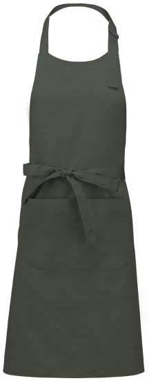 Kariban Polyester Cotton Apron With Pocket - Kariban Polyester Cotton Apron With Pocket - Olive