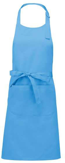 Kariban Polyester Cotton Apron With Pocket - Kariban Polyester Cotton Apron With Pocket - Stone Blue