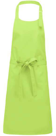 Kariban Cotton Apron Without Pocket - Kariban Cotton Apron Without Pocket - Lime