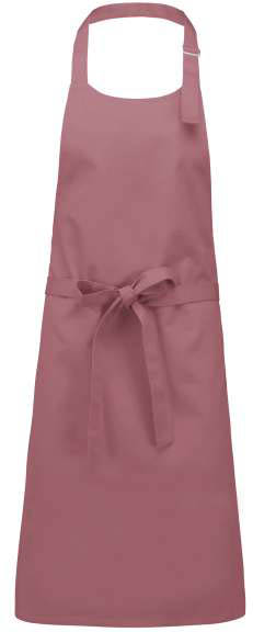 Kariban Cotton Apron Without Pocket - pink