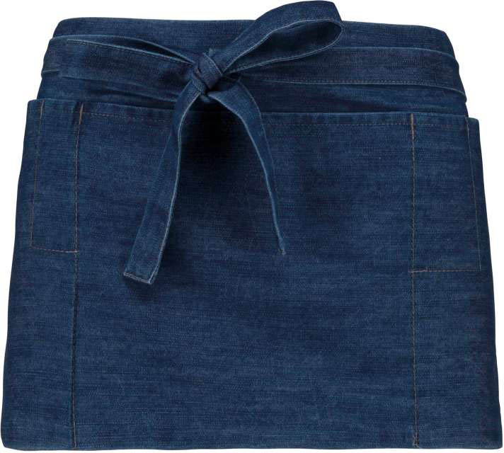 Kariban Polycotton Short Apron - Kariban Polycotton Short Apron - Indigo Blue