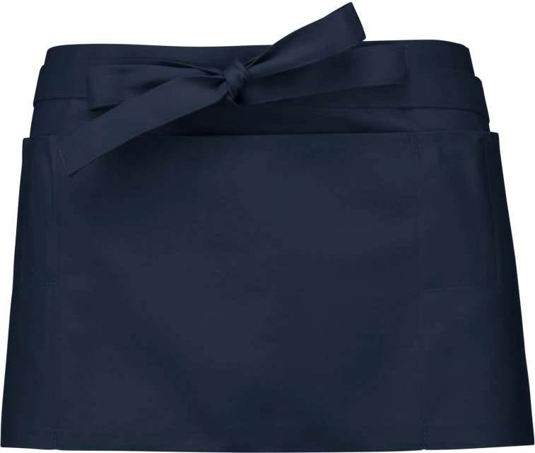 Kariban Polycotton Short Apron - modrá