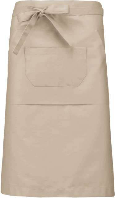 Kariban Polycotton Long Apron - Bräune