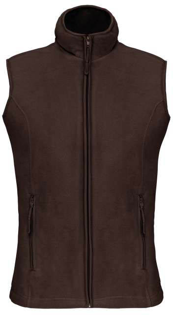 Kariban Melodie - Ladies' Microfleece Gilet - Kariban Melodie - Ladies' Microfleece Gilet - Dark Chocolate