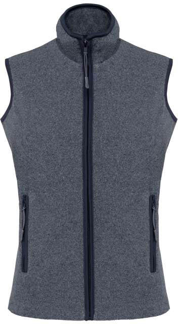 Kariban Melodie - Ladies' Microfleece Gilet - blau