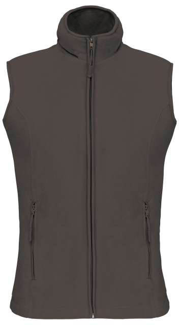 Kariban Melodie - Ladies' Microfleece Gilet - zelená