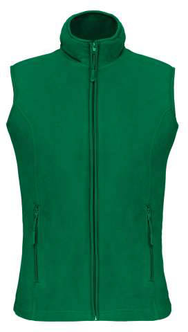 Kariban Melodie - Ladies' Microfleece Gilet - green