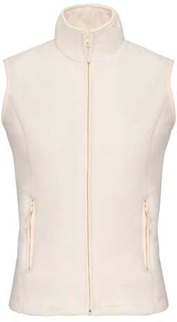 Kariban Melodie - Ladies' Microfleece Gilet - hnedá