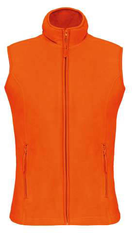 Kariban Melodie - Ladies' Microfleece Gilet - orange