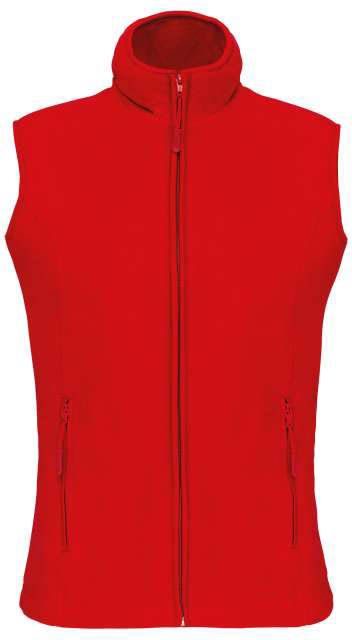 Kariban Melodie - Ladies' Microfleece Gilet - Kariban Melodie - Ladies' Microfleece Gilet - Cherry Red