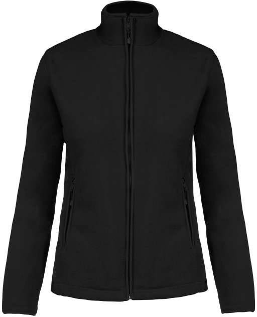Kariban Maureen - Ladies' Full Zip Microfleece Jacket - čierna