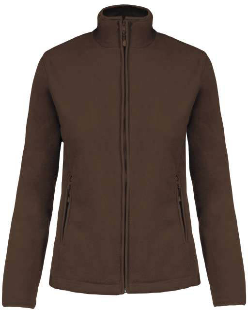 Kariban Maureen - Ladies' Full Zip Microfleece Jacket - Bräune