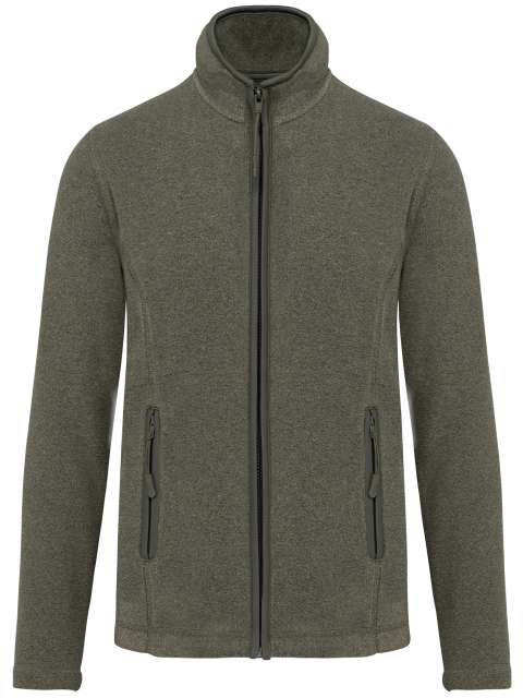 Kariban Maureen - Ladies' Full Zip Microfleece Jacket - Kariban Maureen - Ladies' Full Zip Microfleece Jacket - Heather Military Green