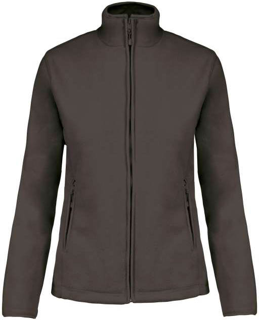 Kariban Maureen - Ladies' Full Zip Microfleece Jacket - zelená