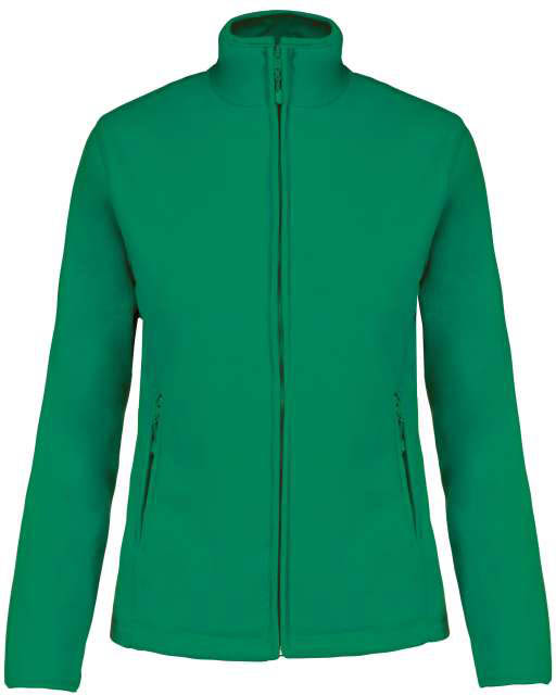 Kariban Maureen - Ladies' Full Zip Microfleece Jacket - zelená