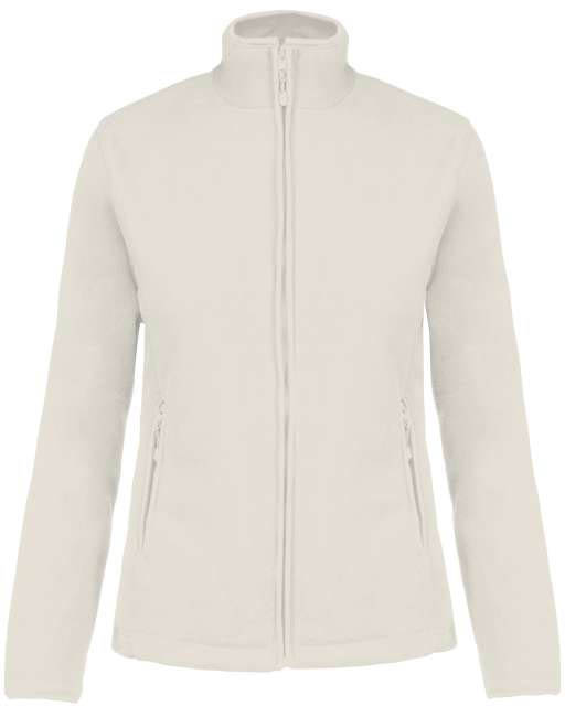 Kariban Maureen - Ladies' Full Zip Microfleece Jacket - Kariban Maureen - Ladies' Full Zip Microfleece Jacket - Natural