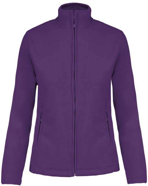 Kariban Maureen - Ladies' Full Zip Microfleece Jacket - Violett