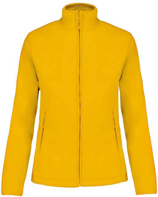 Kariban Maureen - Ladies' Full Zip Microfleece Jacket - yellow