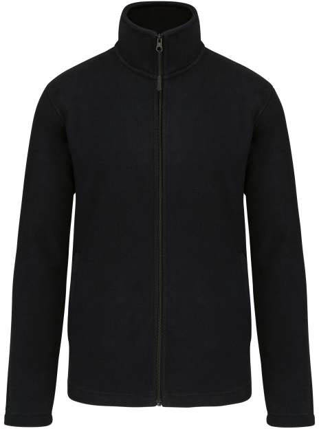 Kariban Full Zip Microfleece Jacket - Kariban Full Zip Microfleece Jacket - Black