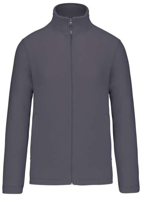 Kariban Full Zip Microfleece Jacket - Kariban Full Zip Microfleece Jacket - Charcoal