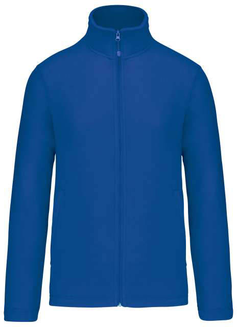 Kariban Full Zip Microfleece Jacket - modrá
