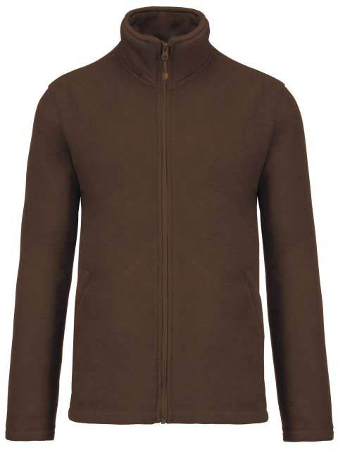 Kariban Falco - Full Zip Microfleece Jacket - brown