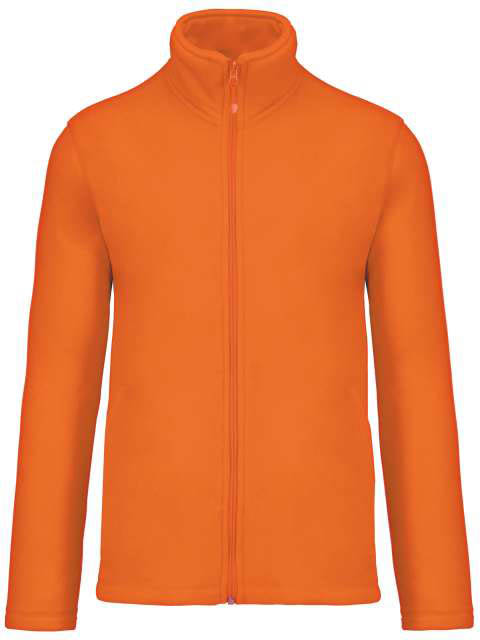 Kariban Falco - Full Zip Microfleece Jacket - oranžová