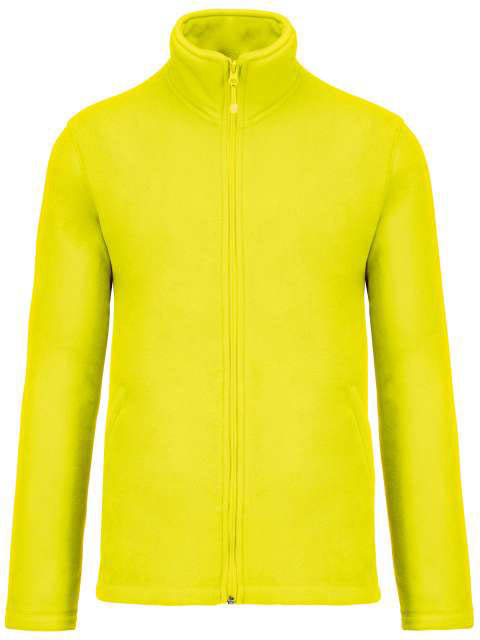 Kariban Falco - Full Zip Microfleece Jacket - yellow