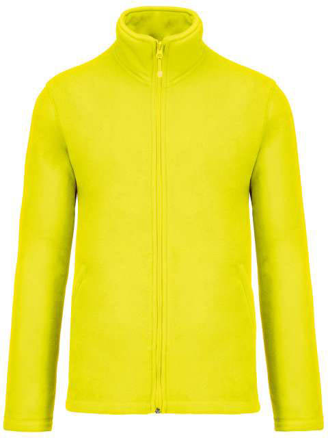 Kariban Falco - Full Zip Microfleece Jacket - Gelb