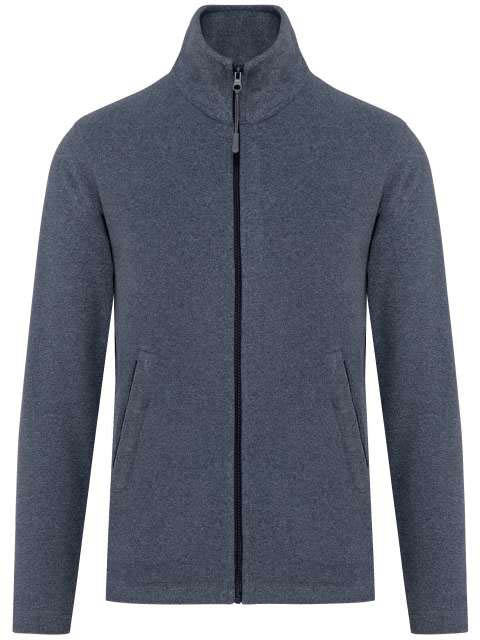 Kariban Falco - Full Zip Microfleece Jacket - Kariban Falco - Full Zip Microfleece Jacket - Heather Sport Dark Navy