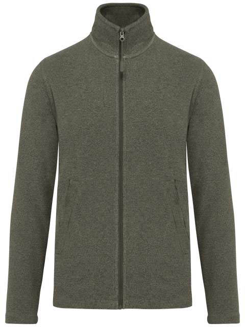 Kariban Falco - Full Zip Microfleece Jacket - Kariban Falco - Full Zip Microfleece Jacket - Heather Military Green