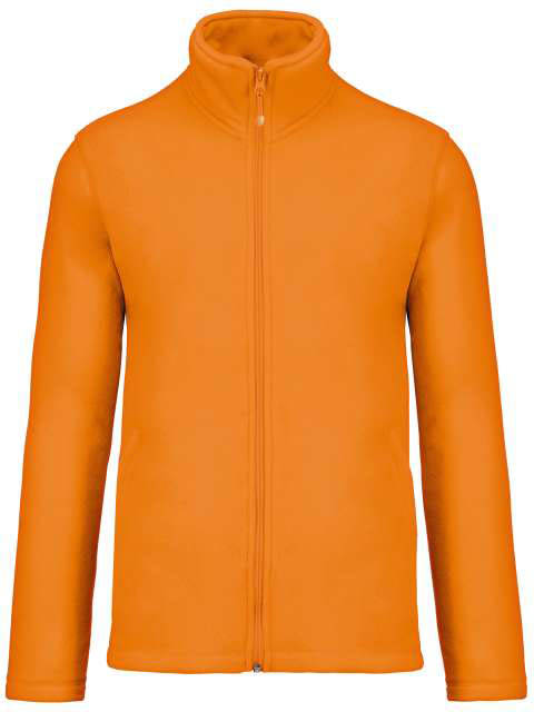 Kariban Falco - Full Zip Microfleece Jacket - oranžová