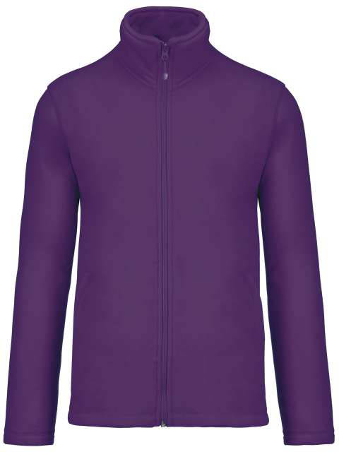 Kariban Falco - Full Zip Microfleece Jacket - Violett