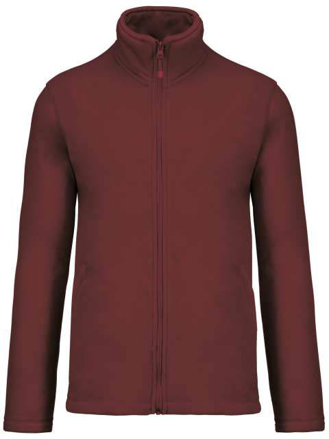 Kariban Falco - Full Zip Microfleece Jacket - Kariban Falco - Full Zip Microfleece Jacket - Maroon