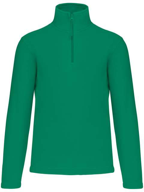 Kariban Enzo - Zip Neck Microfleece Jacket - green
