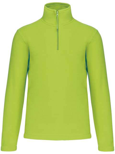 Kariban Enzo - Zip Neck Microfleece Jacket - green