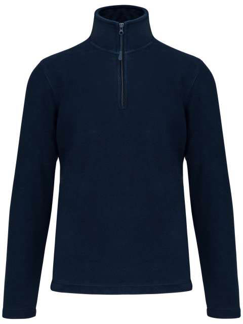 Kariban Enzo - Zip Neck Microfleece Jacket - blau